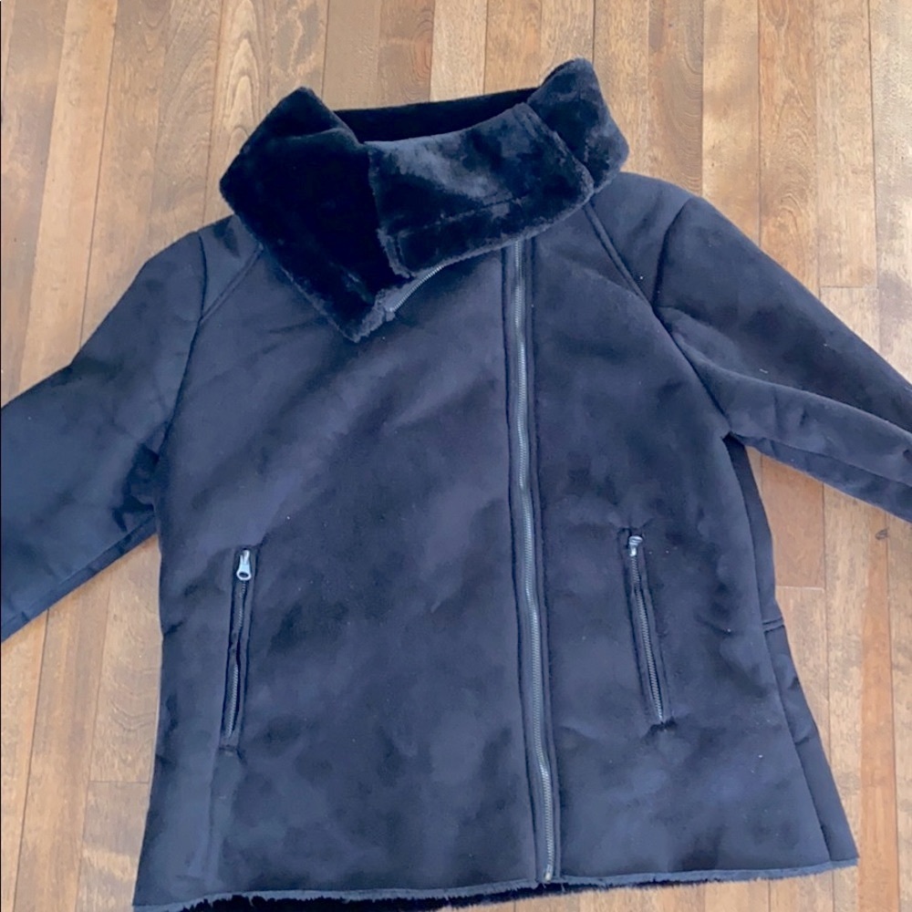 Joe Fresh Faux Suede Jacket
